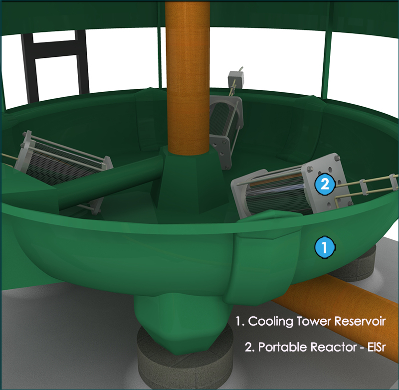 Hard Water Scale Remover for Cooling water structre, Pipes Scale